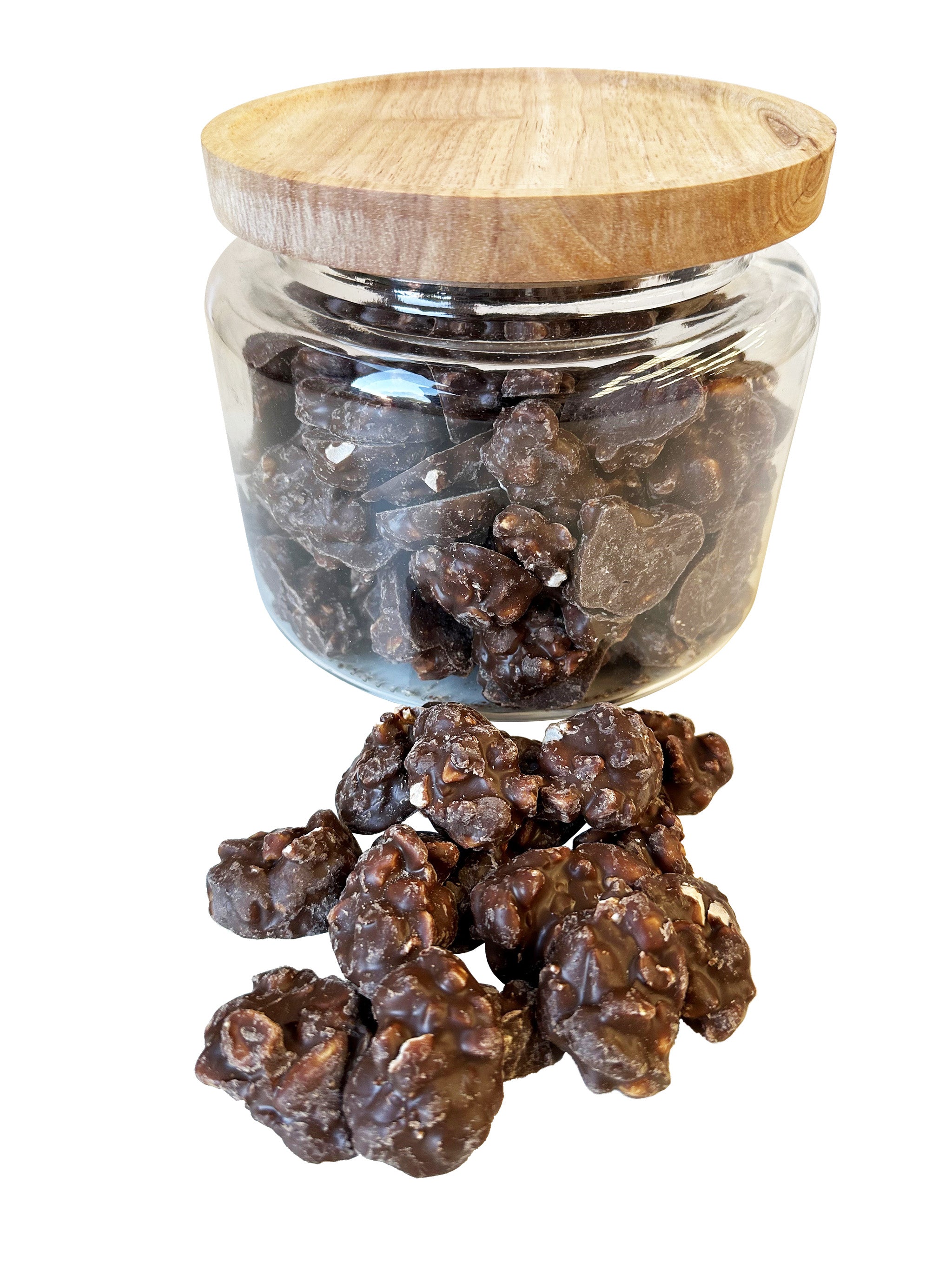 Carob Peanut Clusters