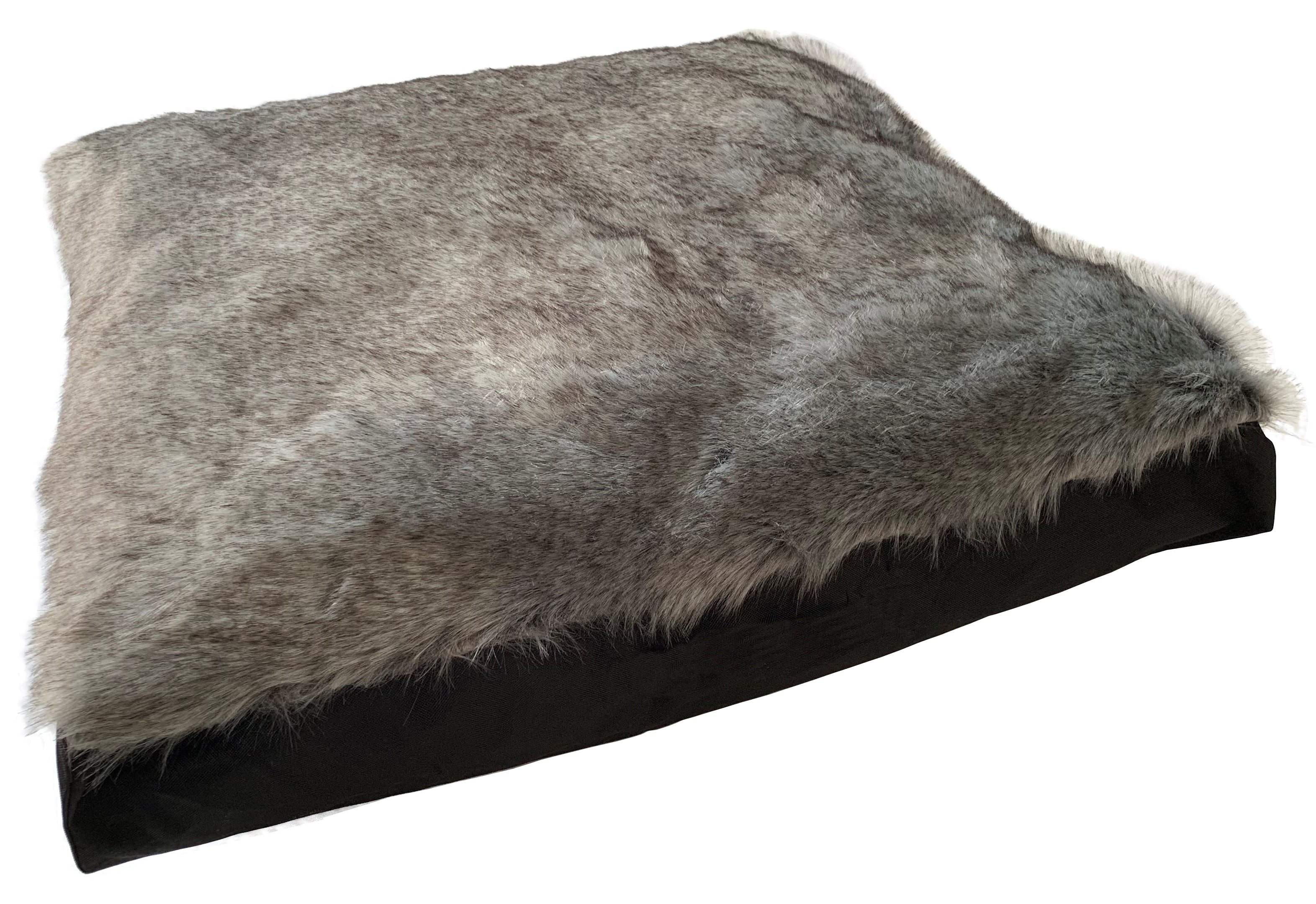 Premium Luxe Faux Fur Cushions Siberian Fox