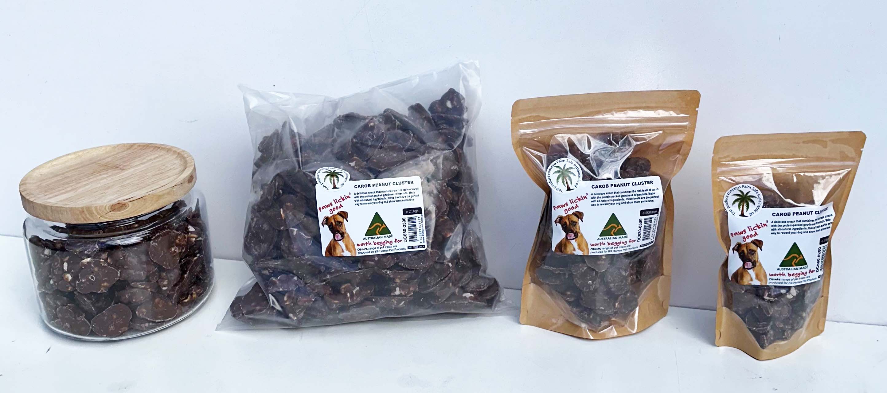 Carob Peanut Clusters