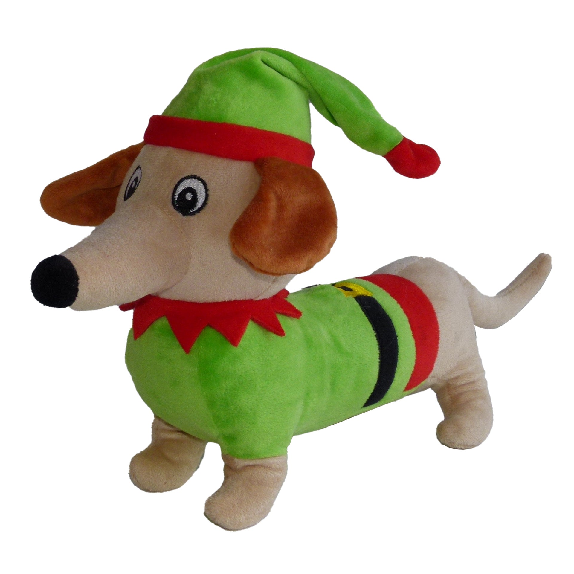 Christmas Dachshund with Hat